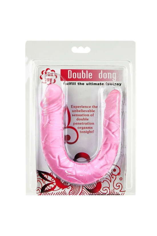 BAILE - DOPPIO DONG DOPPIO DILDO ROSA