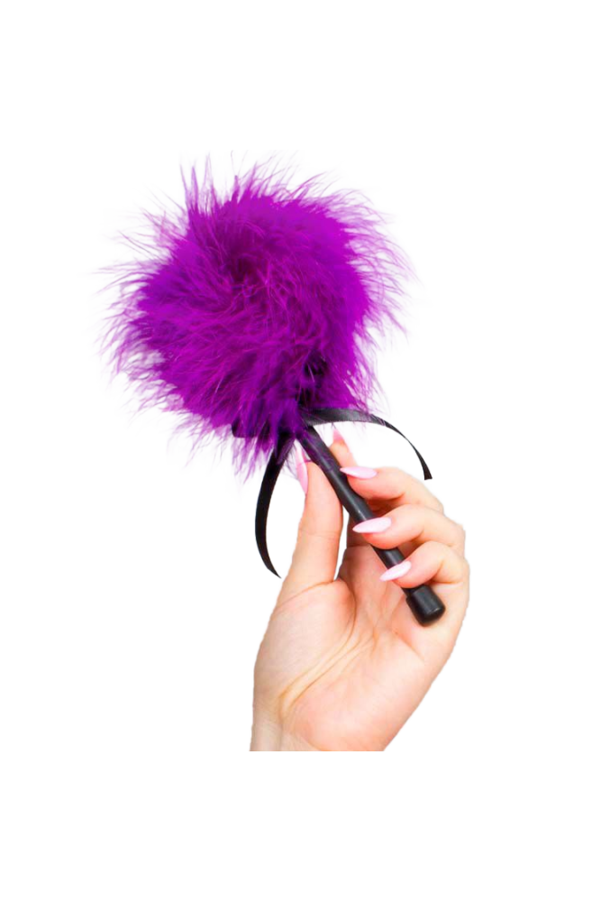 SECRETPLAY - SPOLVERINO MARABOU ROSA VIOLA