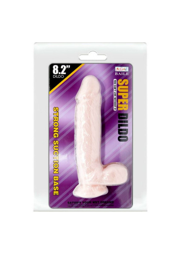 BAILE - DILDO NATURALE SUPER REALISTICO 21.5 CM