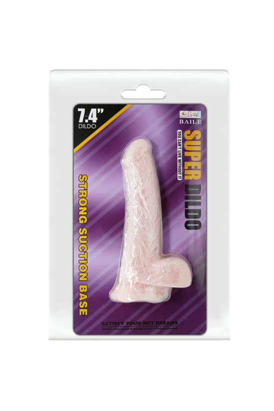 BAILE - DILDO NATURALE SUPER REALISTICO 18.8 CM