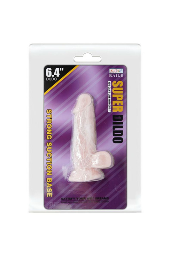 BAILE - DILDO NATURALE SUPER REALISTICO 16.5 CM