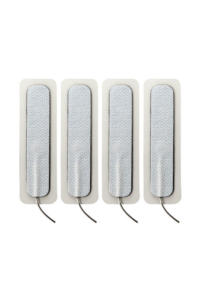 ELECTRASTIM - 4 X PASTIGLIE AUTOADESIVE LUNGHE 1.5 CM X 7.5 CM