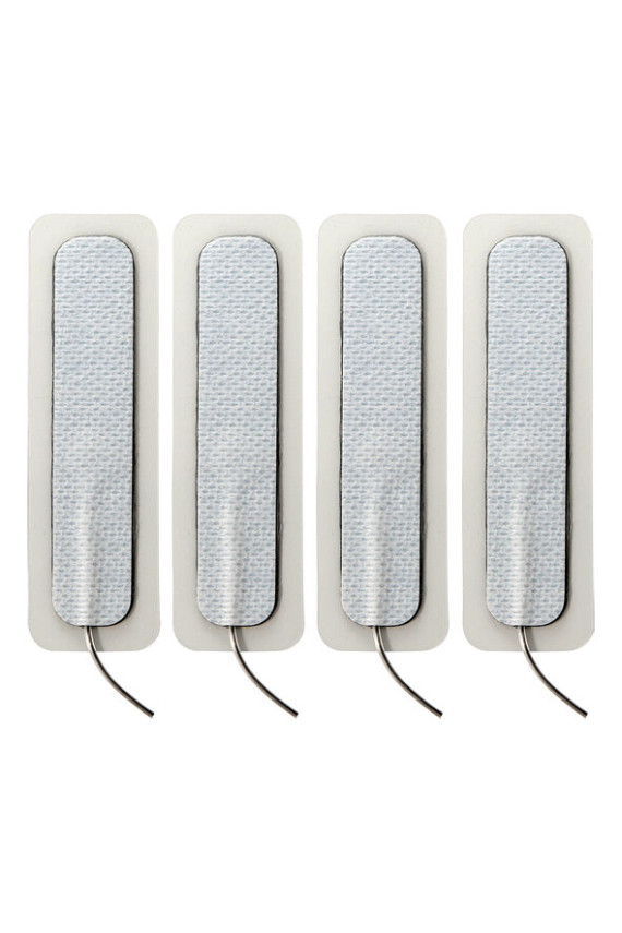 ELECTRASTIM - 4 X PASTIGLIE AUTOADESIVE LUNGHE 1.5 CM X 7.5 CM