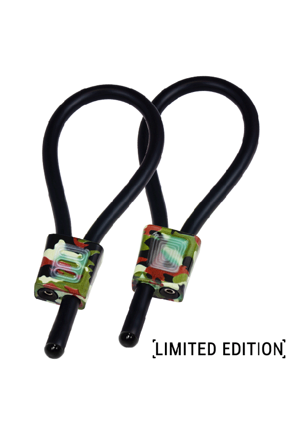 ELECTRASTIM - ANELLI PER IL CAZZO REGOLABILI PRESTIGE ELECTRALOOPS CAMOUFLAGE