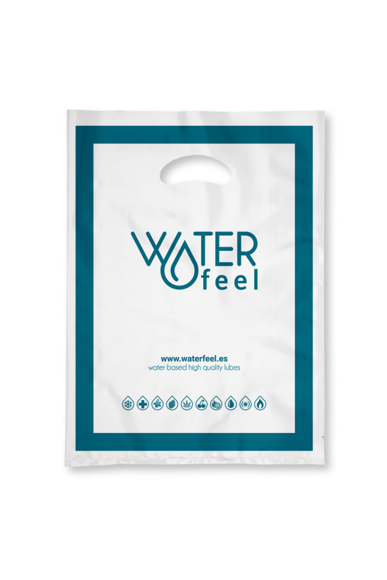WATERFEEL - 100 SACCHETTI IN PLASTICA GRANDI 40 X 50 CM