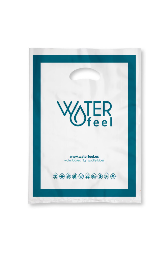 WATERFEEL - 100 SACCHETTI IN PLASTICA GRANDI 40 X 50 CM