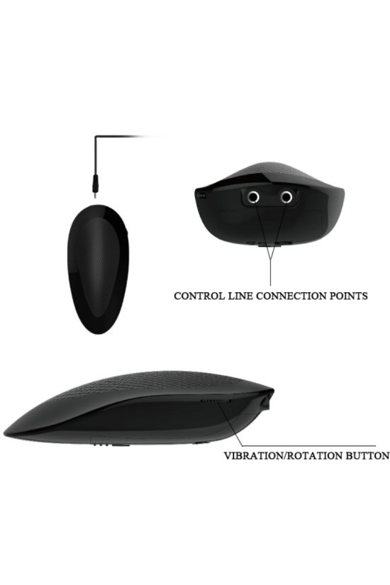 BAILE - VIBRATORE REALISTICO OLIVER CON FUNZIONE DI ROTAZIONE