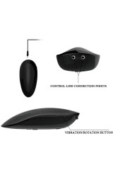 BAILE - VIBRATORE REALISTICO OLIVER CON FUNZIONE DI ROTAZIONE