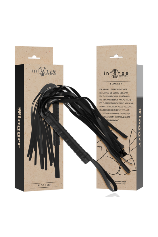 INTENSE - FETISH FLOGGER IN PELLE VEGANA