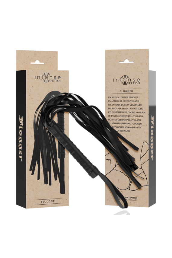 INTENSE - FETISH FLOGGER IN PELLE VEGANA