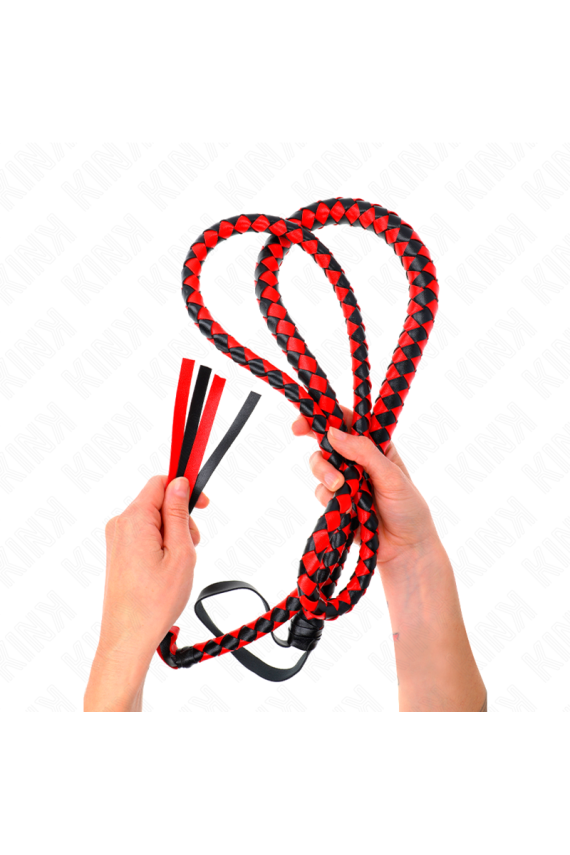 KINK - FRUSTA SERPENTE LUNGA ROSSA 210 CM