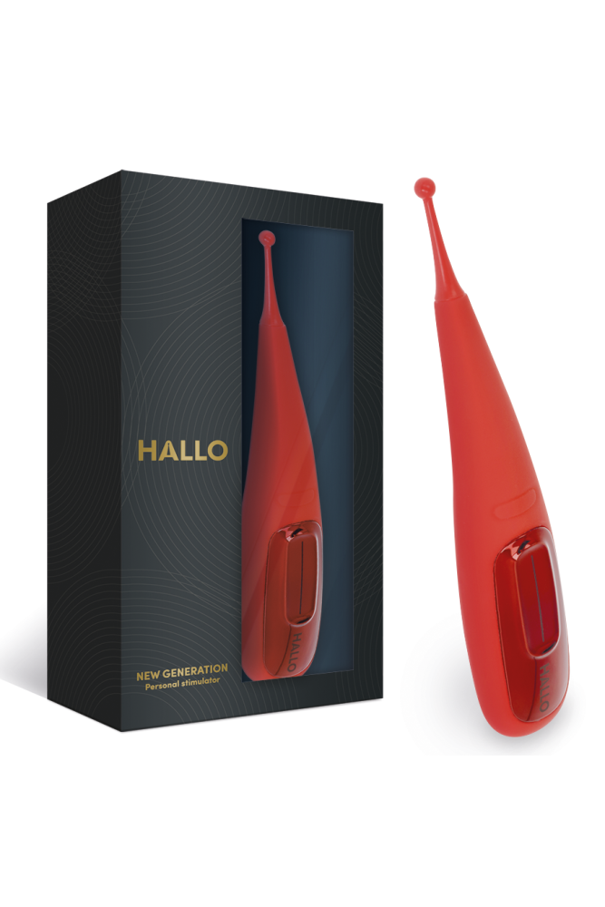 HALLO - FOCUS VIBRATOR ROSSO