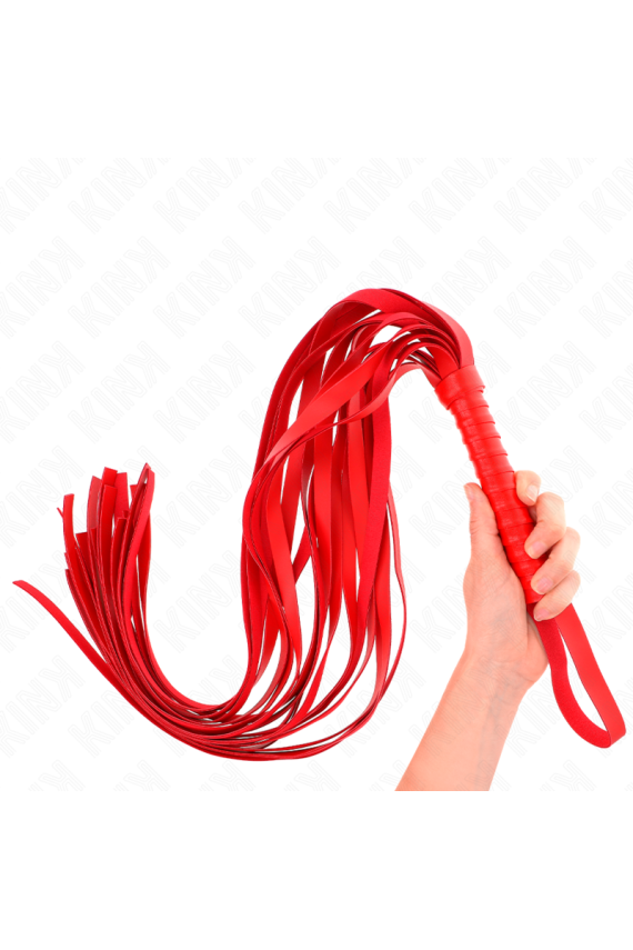 KINK - FRUSTA ROSSA MANICO CORTO CODA LUNGA 70 CM