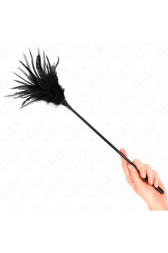 KINK - PIUME MULTIPLE NERE TICKLE 45 CM