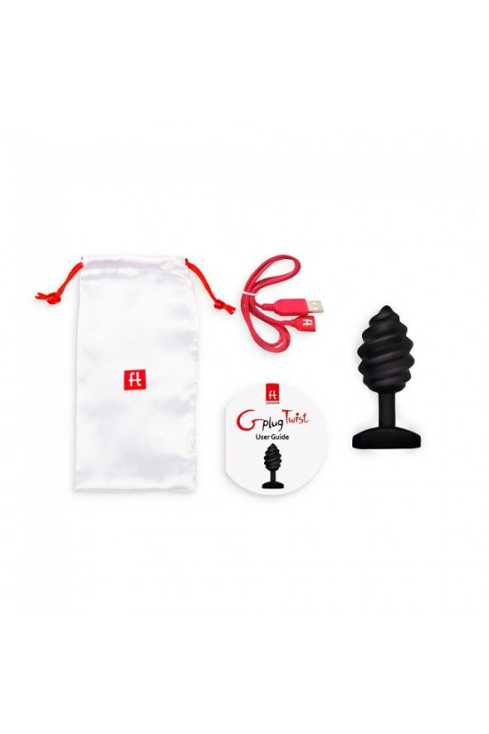 G-VIBE - GPLUG TWIST CON VIBRAZIONE NERA
