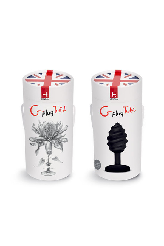 G-VIBE - GPLUG TWIST CON VIBRAZIONE NERA
