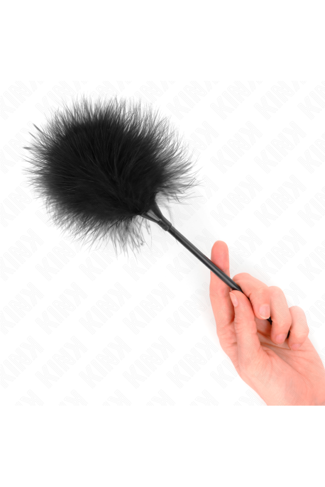 KINK - PIUME NERE UTILIZZATE PER IL KIT BONDAGE 27 CM