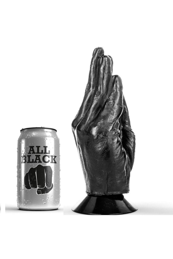 ALL BLACK - DILDO FISTING 21 CM