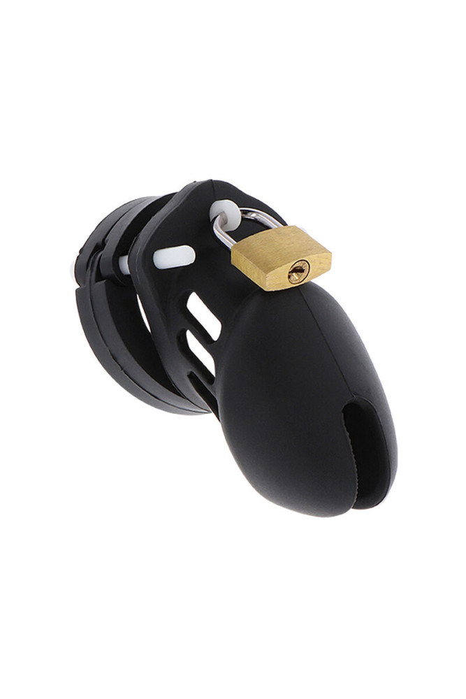 HIDDEN DESIRE - EXTREME GABBIA PER CAZZO IN SILICONE TAGLIA S NERA