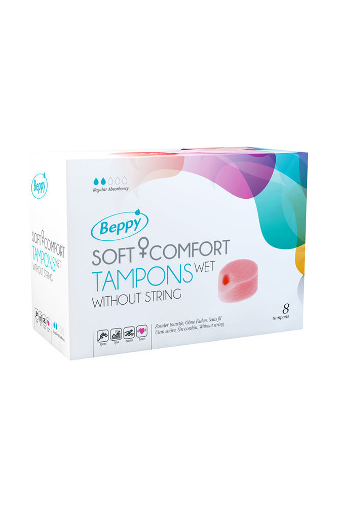 BEPPY - SOFT COMFORT TAMPONI BAGNATI 8 UNITÀ
