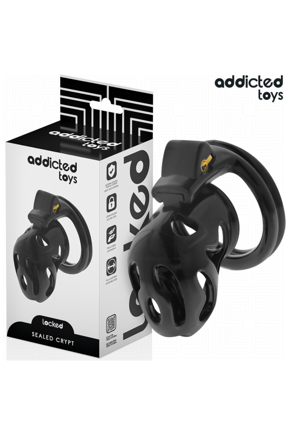 ADDICTED TOYS LOCKED - GABBIA PER PENE SIGILLATA CRYPT 8 CM