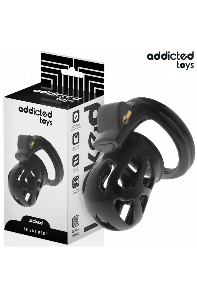ADDICTED TOYS LOCKED - GABBIA PER PENE SILENZIOSA 7