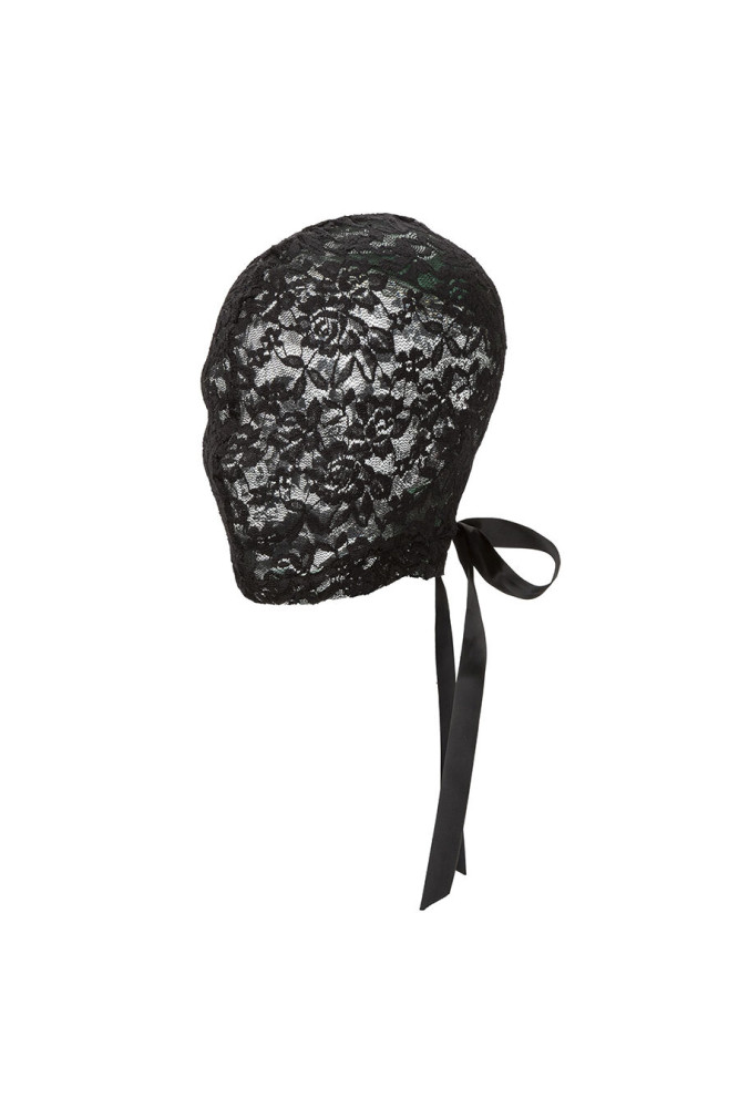CALEXOTICS - SCANDAL  PASSAMONTAGNA IN PIZZO NERO CON FIOCCO
