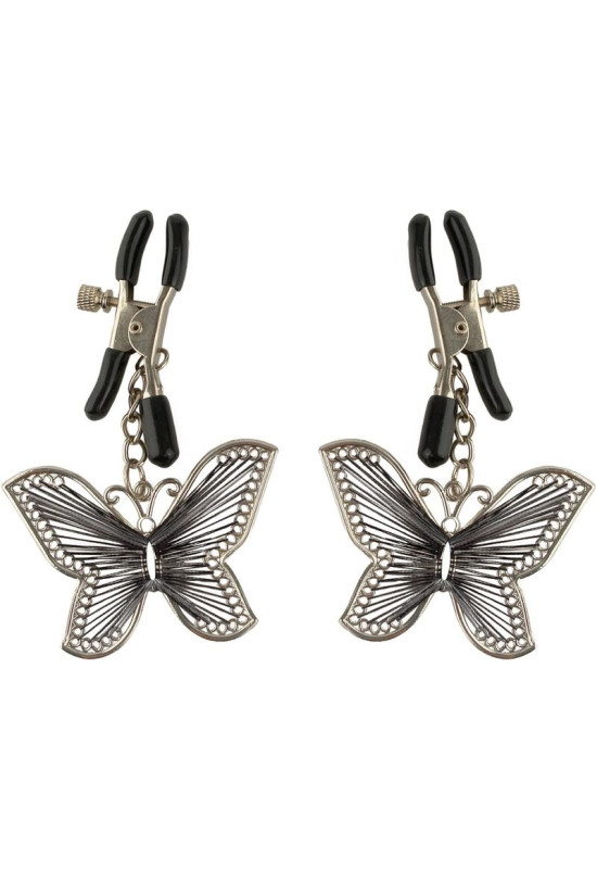 FETISH FANTASY SERIES - MORSETTI PER CAPEZZOLI A FARFALLA