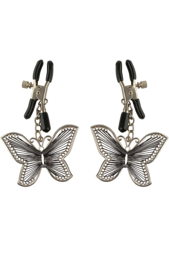 FETISH FANTASY SERIES - MORSETTI PER CAPEZZOLI A FARFALLA