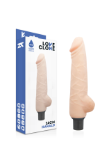 LOVECLONE - VIBRATORE HARALD AUTOLUBRIFICANTE 24 CM -O- 4 CM