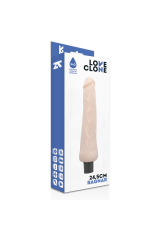 LOVECLONE - VIBRATORE AUTOLUBRIFICANTE RAGNAR 24.5 CM -O- 3.5 CM