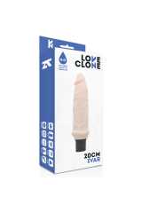 LOVECLONE - IVAR VIBRATORE AUTOLUBRIFICANTE 20 CM -O- 3.7 CM