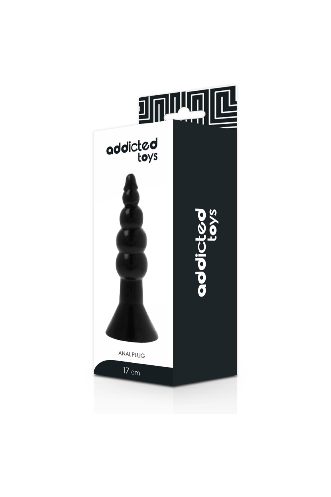 ADDICTED TOYS - PLUG ANALE 17 CM NERO