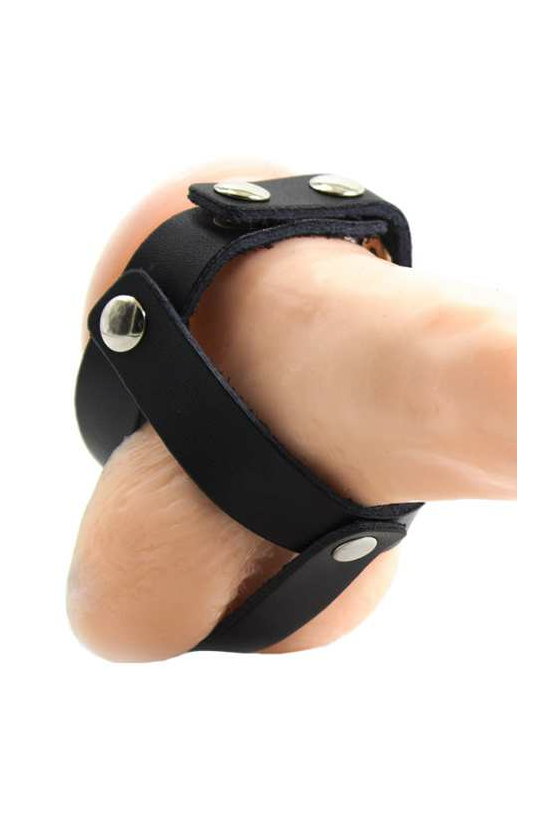 GABBIA A SFERA IN CUOIO FETISH OHMAMA