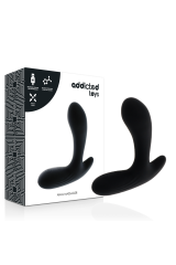 ADDICTED TOYS - MASSAGGIATORE ANALE VIBRAZIONE NERA
