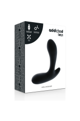 ADDICTED TOYS - MASSAGGIATORE ANALE VIBRAZIONE NERA