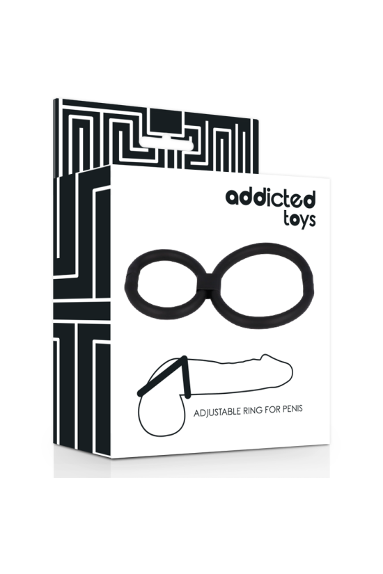 ADDICTED TOYS - ANELLI REGOLABILI PER PENE