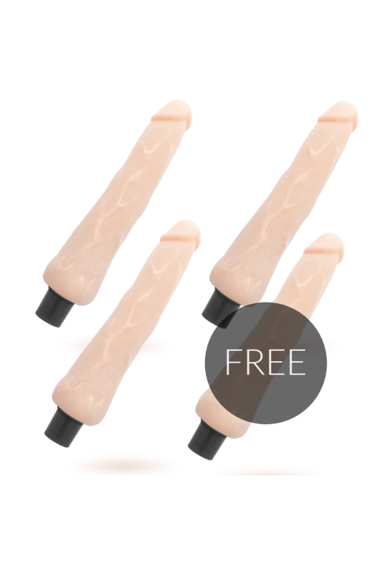 LOVECLONE - RAGNAR VIBRATORE AUTOLUBRIFICANTE 24.5 CM -O- 3.5 CM 3+1 IN OMAGGIO