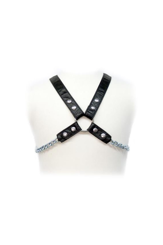 LEATHER BODY - IMBRACATURA A CATENA II