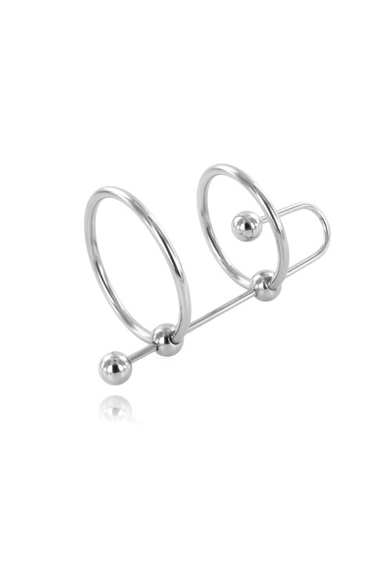 METAL HARD - ANELLO EXTREME CON STOP URETRALE
