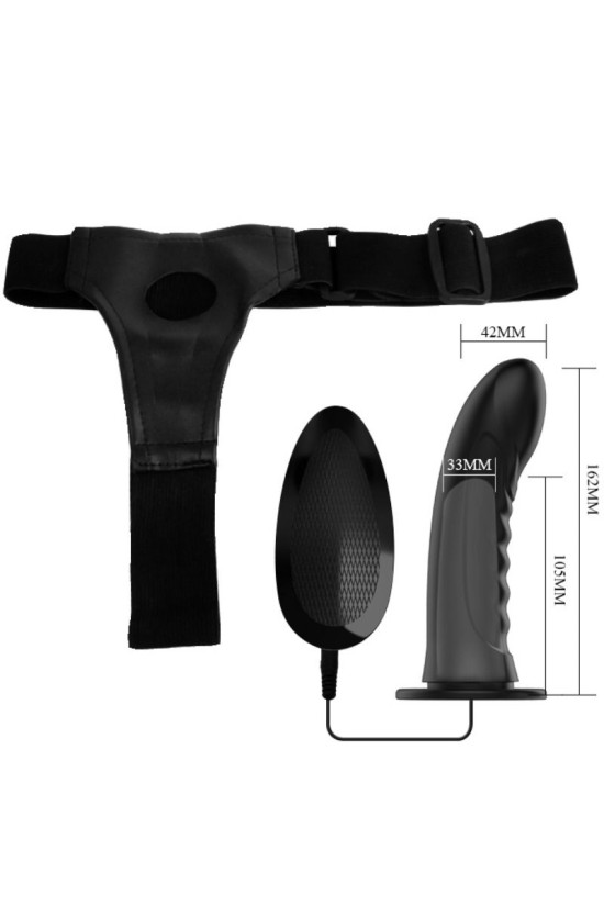 PRETTY LOVE - ABBASBAILEA LOVE MARVIN STRAP ON CON VIBRAZIONE E DILDO CAVO