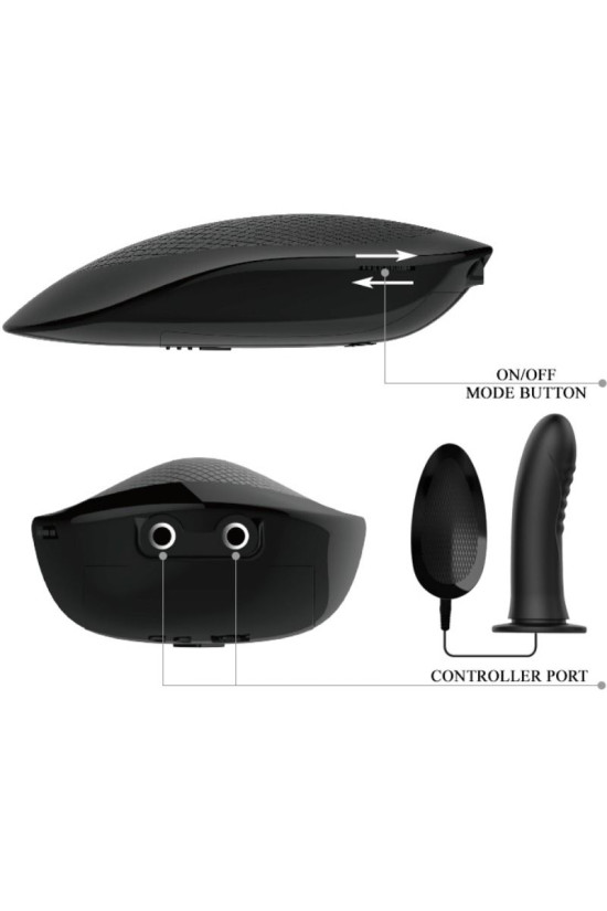 PRETTY LOVE - ABBASBAILEA LOVE MYRON STRAP ON CON VIBRAZIONE E DILDO CAVO