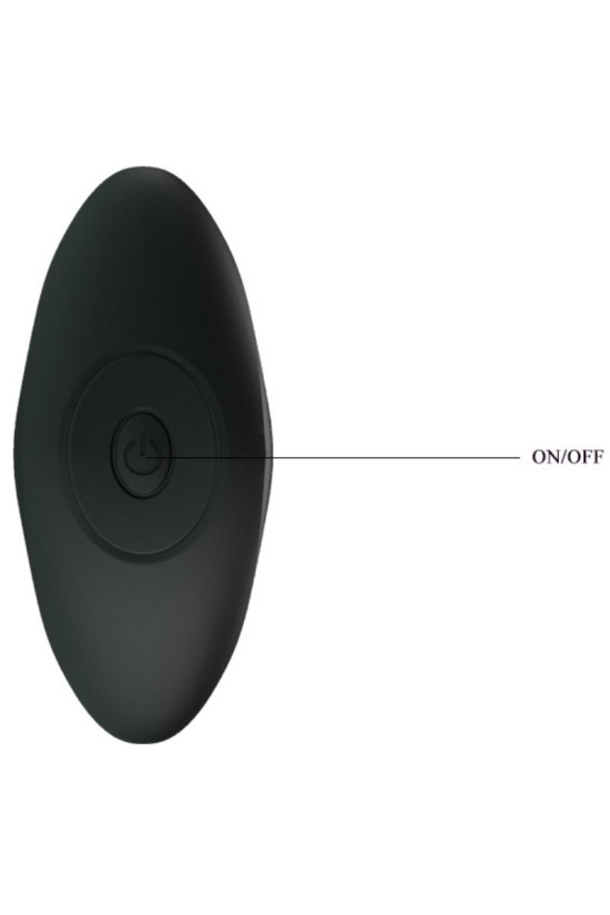 PRETTY LOVE - VIBRATORE ANALE NERO