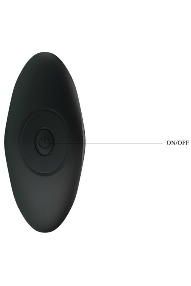 PRETTY LOVE - VIBRATORE ANALE NERO