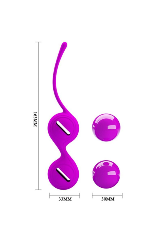 PRETTY LOVE - SFERE ORGASMICHE KEGEL STRINGI I LILLA