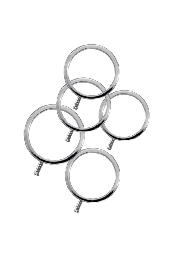 ELECTRASTIM - ELECTRARINGS ANELLI PER PENE IN METALLO CONFEZIONE DA 5