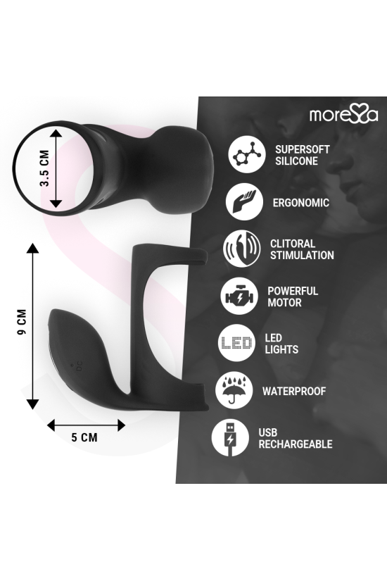 MORESSA - ANELLO VIBRATORE BRANDON CON COPERCHIO