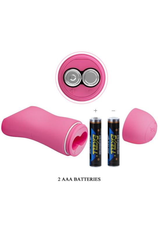 BAILE - PIZZE ROMANTICHE AD ONDE CON VIBRAZIONI ED ELETTROSHOCK FUCSIA