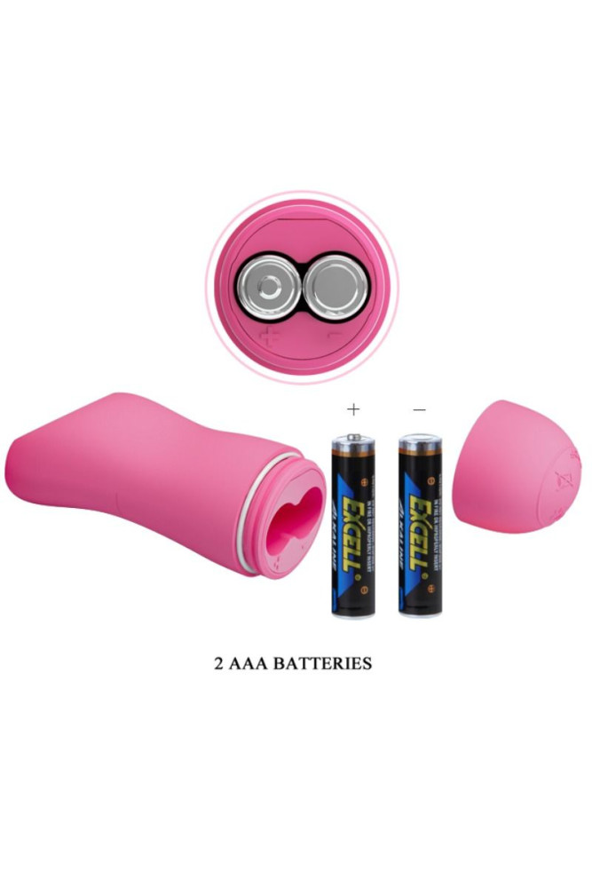 BAILE - PIZZE ROMANTICHE AD ONDE CON VIBRAZIONI ED ELETTROSHOCK FUCSIA