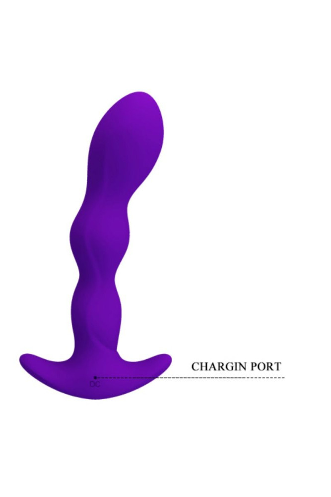 PRETTY LOVE - MASSAGGIATORE ANALE 12 MODALIT DI VIBRAZIONE LILLA